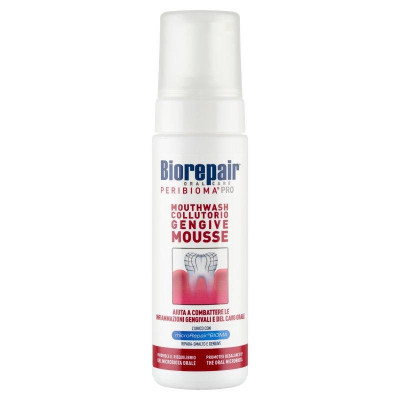 Biorepair Peribiom , pianka do higieny jamy ustnej, 200 ml