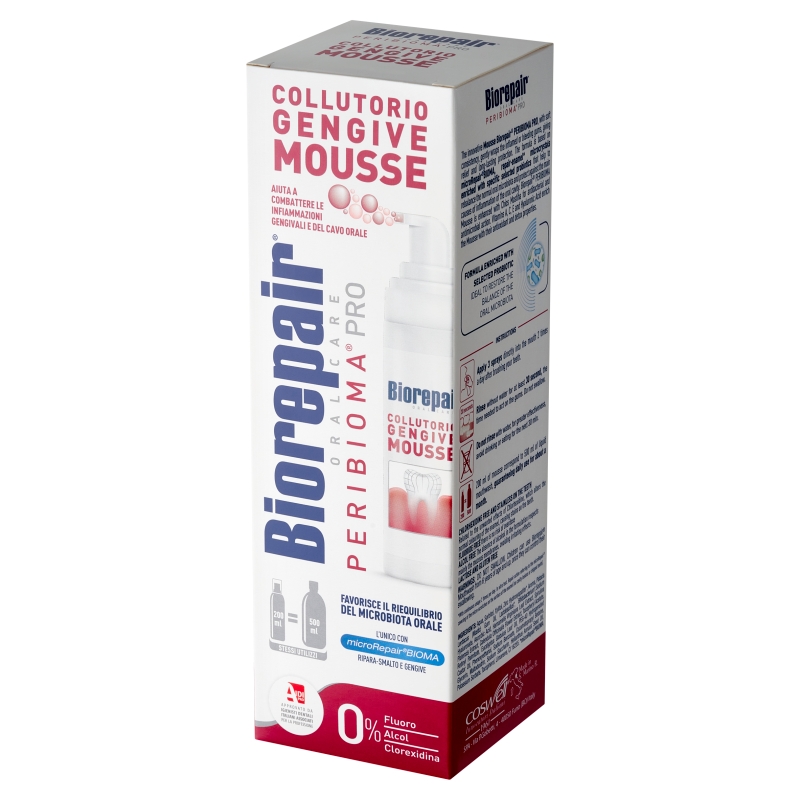 Biorepair Peribiom , pianka do higieny jamy ustnej, 200 ml