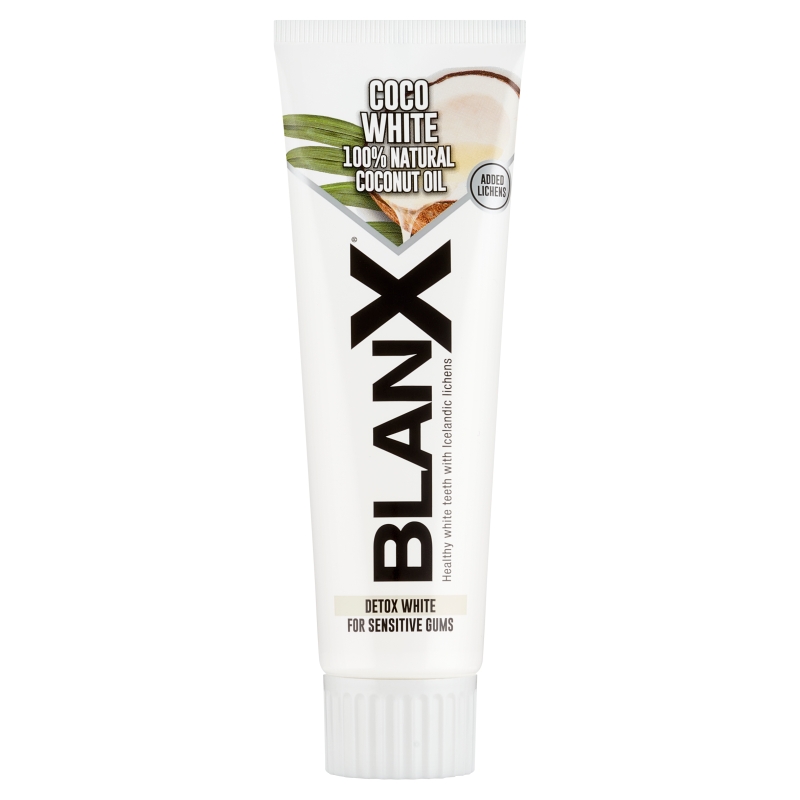 BlanX Coco White, wybielająca pasta do zębów, 75 ml