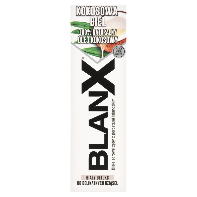 BlanX Coco White, wybielająca pasta do zębów, 75 ml