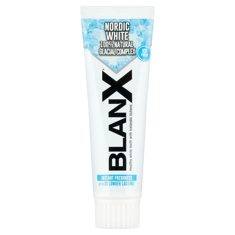 BlanX Nordic White, pasta do zębów wybielająca, 75 ml