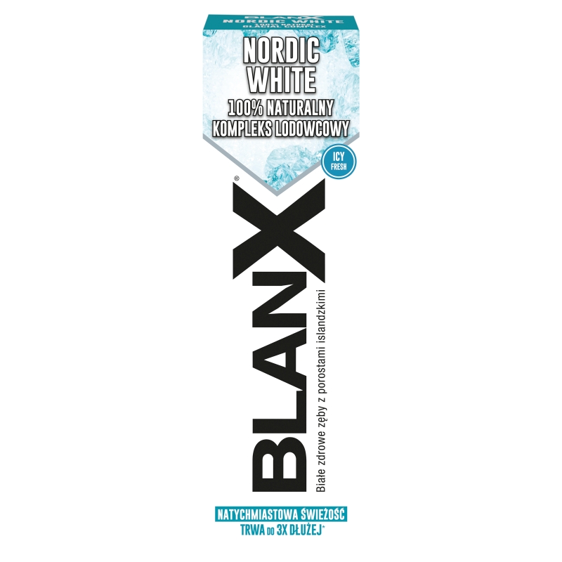 BlanX Nordic White pasta do zębów wybielająca, 75 ml