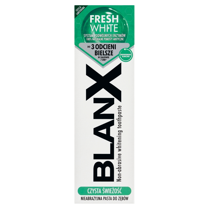 BlanX Fresh White, pasta do zębów wybielająca i odświeżająca, 75 ml