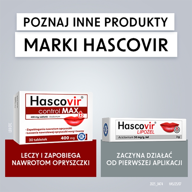 Hascovir Protect, 15 plastrów