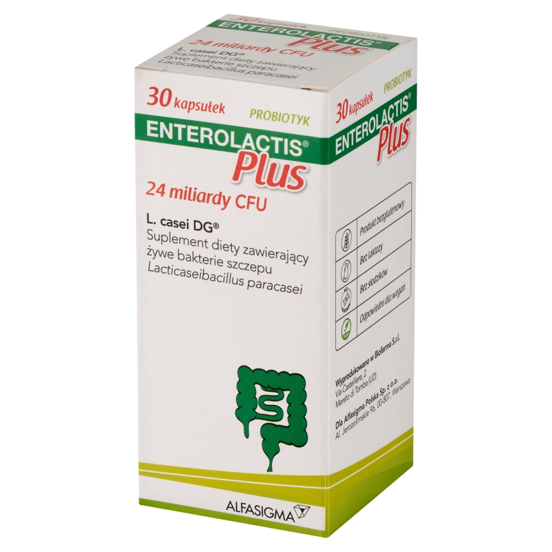 Enterolactis Plus, 30 kapsułek