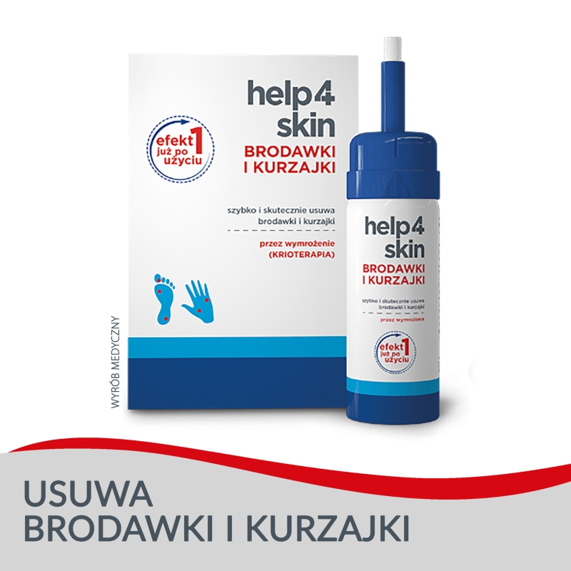Help4Skin,  kurzajki i brodawki, 50 ml