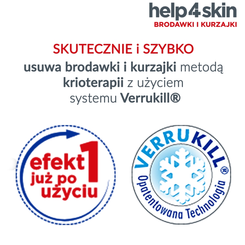 Help4Skin,  kurzajki i brodawki, 50 ml