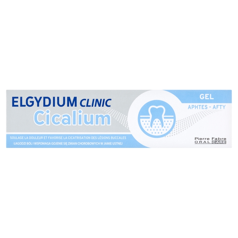 ELGYDIUM Clinic Cicalium, żel stomatologiczny, 8 ml