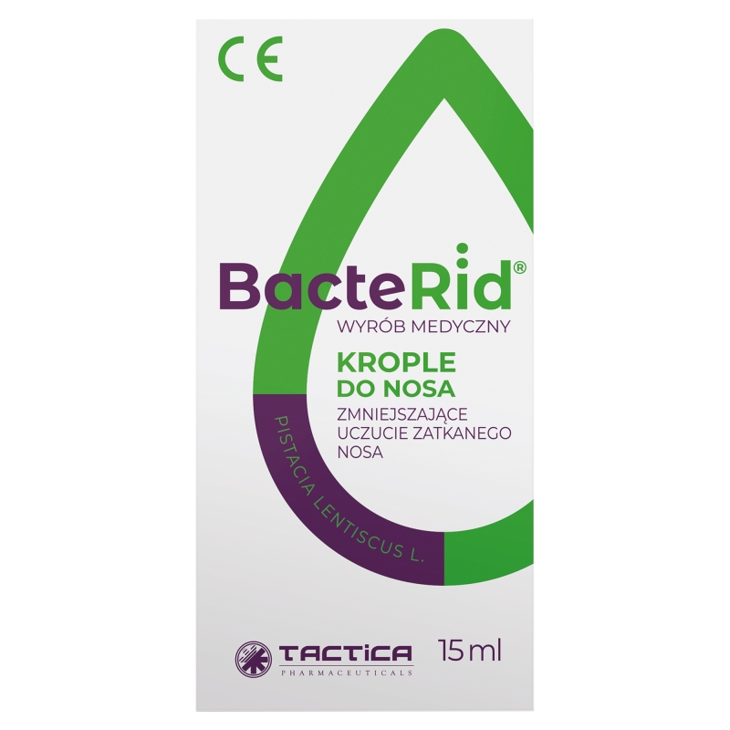 Bacterid, krople do nosa, 15 ml