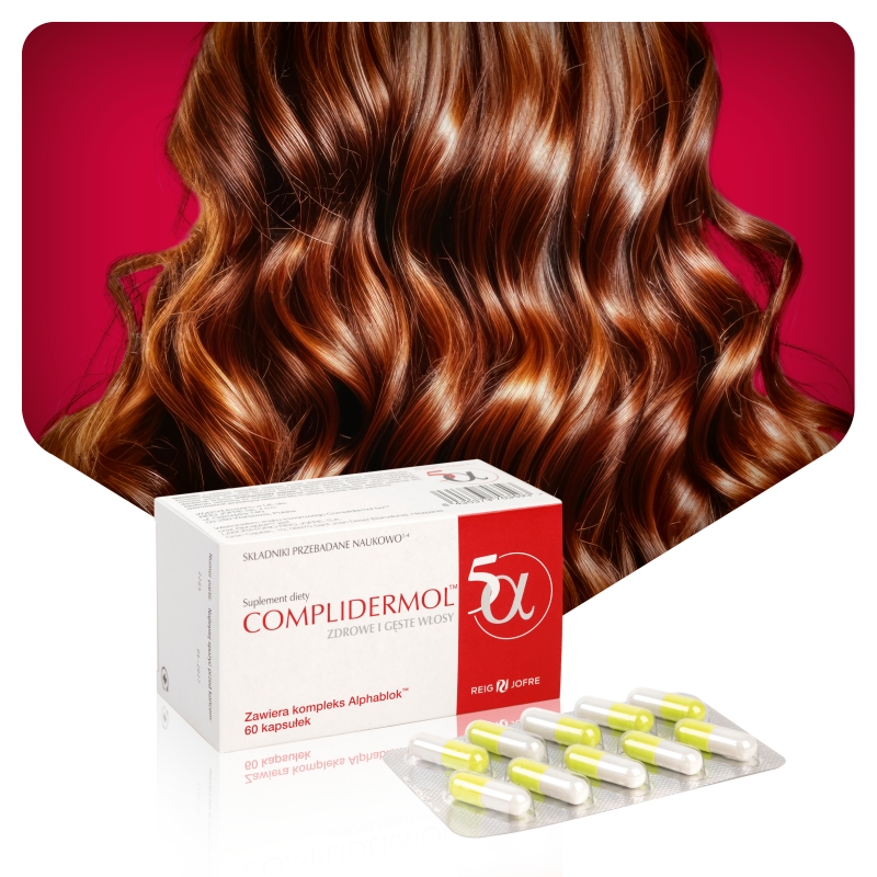 Complidermol 5alfa, 60 kapsułek