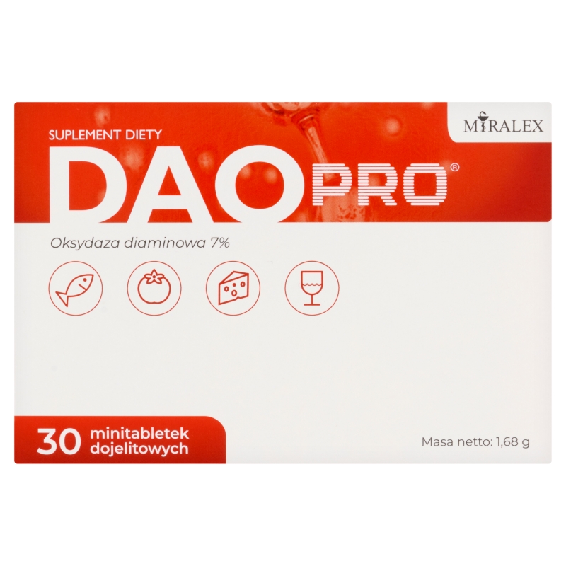 DAOPRO 30 minitabletek dojelitowych