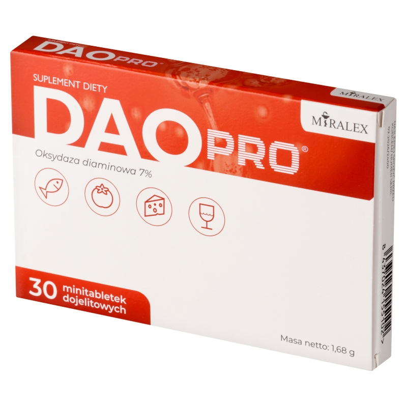 DAOPRO, 30 minitabletek dojelitowych