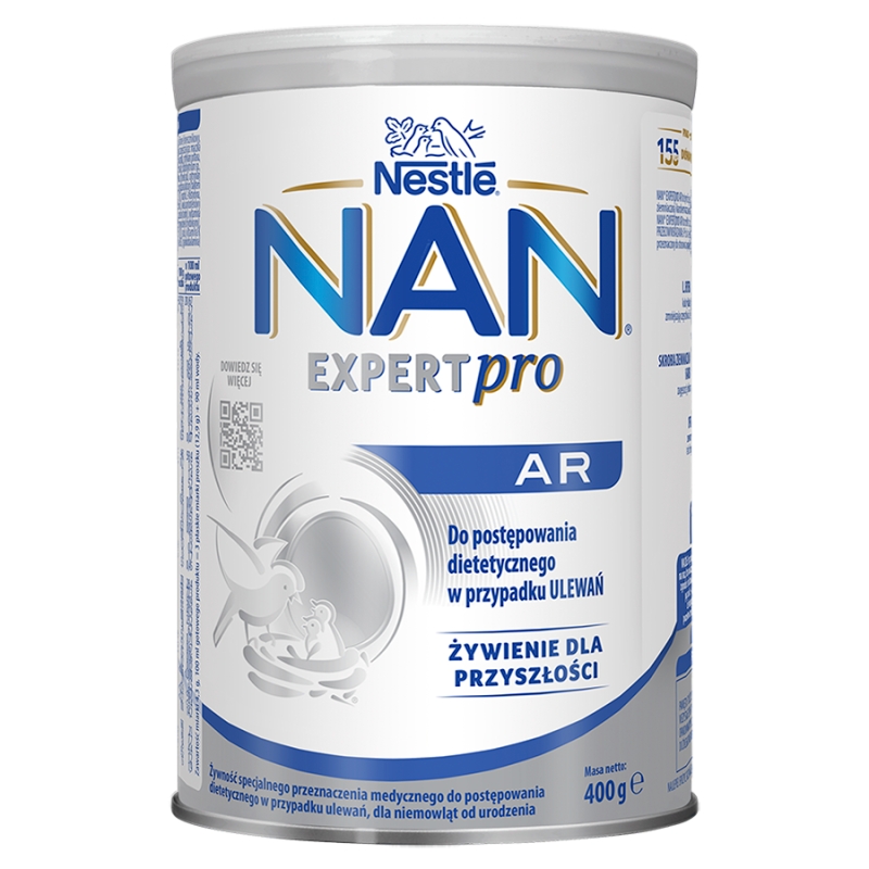 NAN Expertpro AR, mleko modyfikowane, 400 g