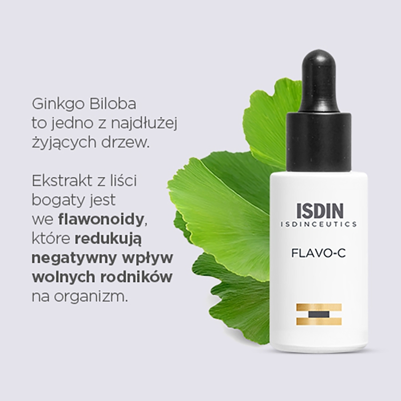 ISDIN FLAVO-C , serum antyoksydacyjne, 30 ml KRÓTKA DATA 31.07.2025
