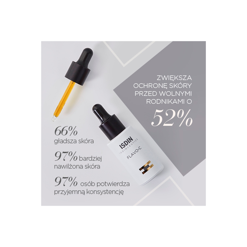 ISDIN FLAVO-C , serum antyoksydacyjne, 30 ml KRÓTKA DATA 31.07.2025