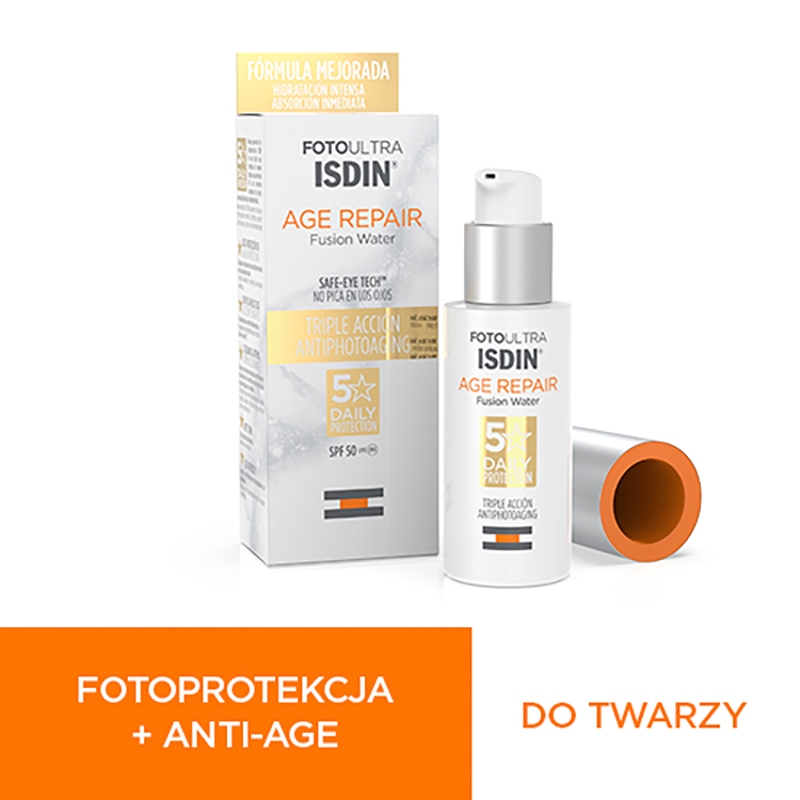 ISDIN Age Repair, krem SPF 50 o potrójnym działaniu, 50 ml