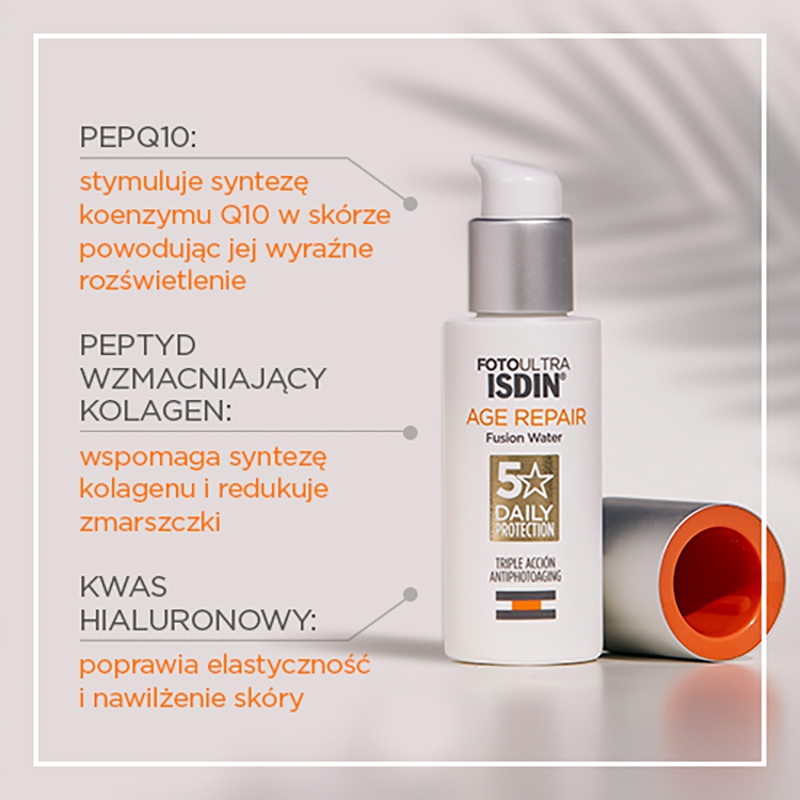 ISDIN Age Repair, krem SPF 50 o potrójnym działaniu, 50 ml
