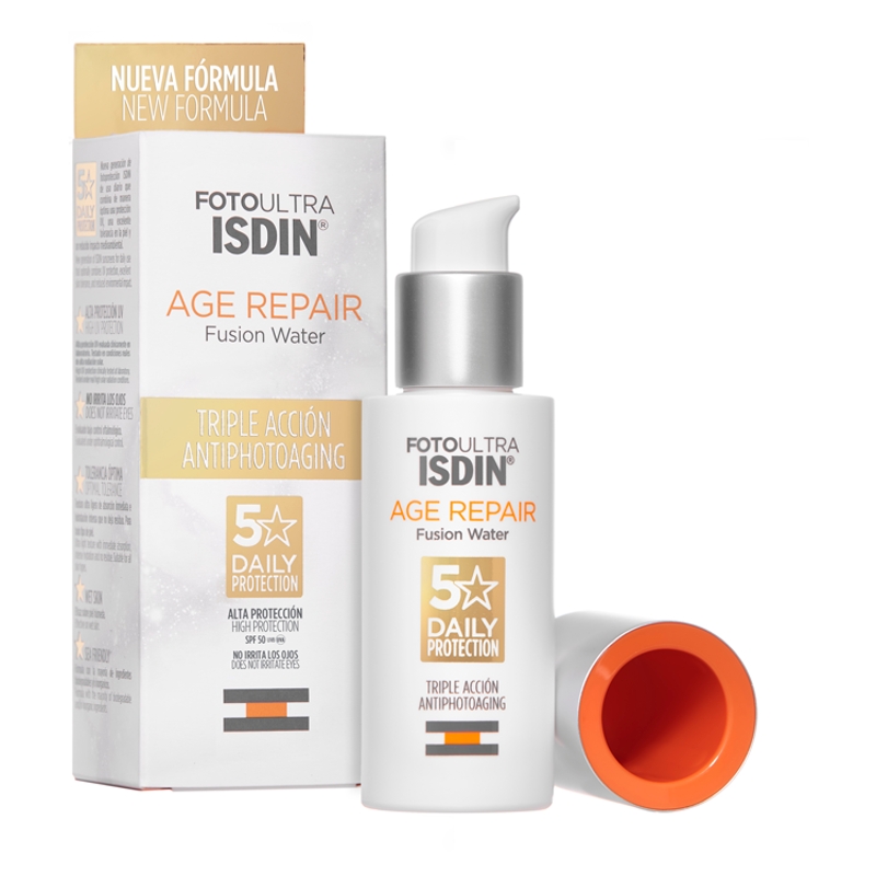 ISDIN Age Repair, krem SPF 50 o potrójnym działaniu, 50 ml