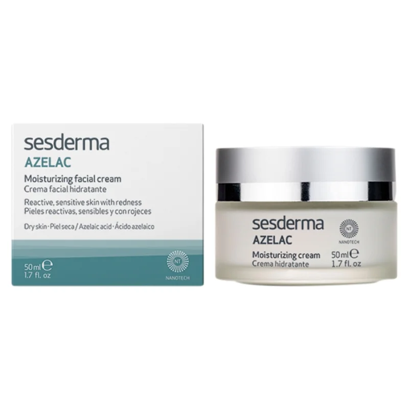 SESDERMA AZELAC, krem nawilżający do cery trądzikowej, 50 ml
