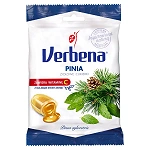 Cukierki Verbena Pinia z Vit. C cukierki wspomagające w grypie i przeziębieniu, 60 g