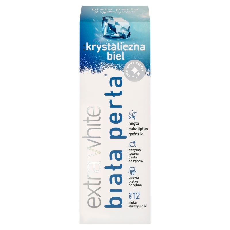Biała Perła Krystaliczna Biel, pasta do zębów wybielająca, 75 ml