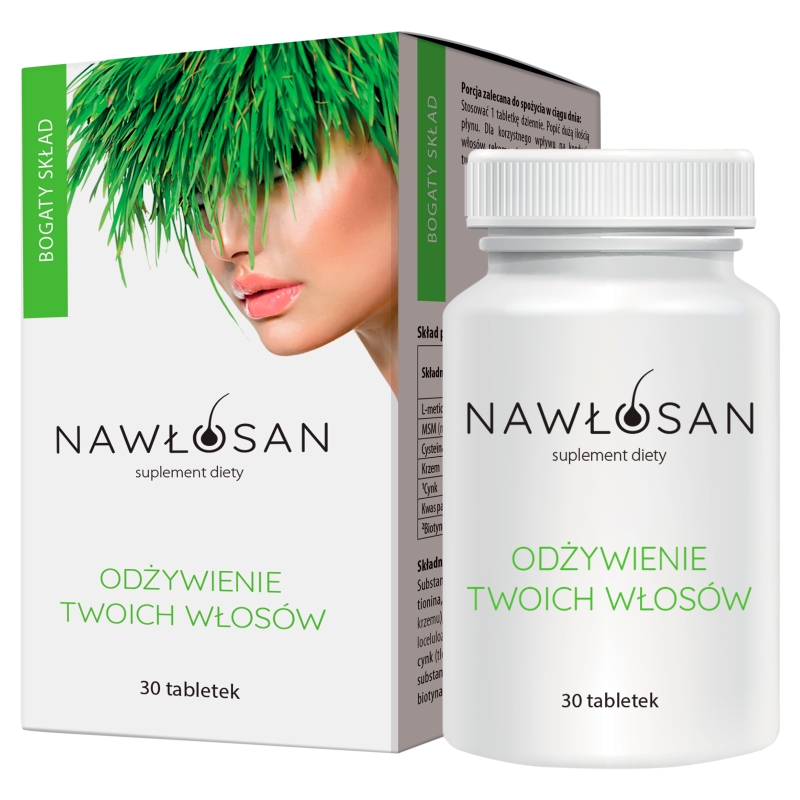 Nawłosan, tabletki, 30 szt. KRÓTKA DATA 30.12.2025