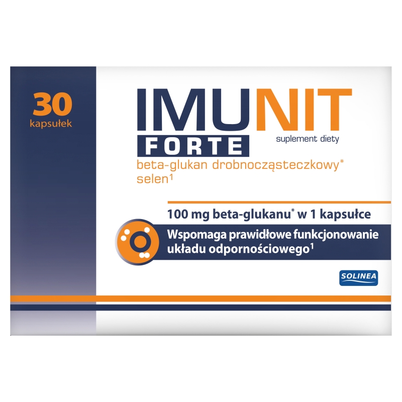 Imunit Forte, kapsułki ze składnikami wspierającymi odporność, 30 szt.