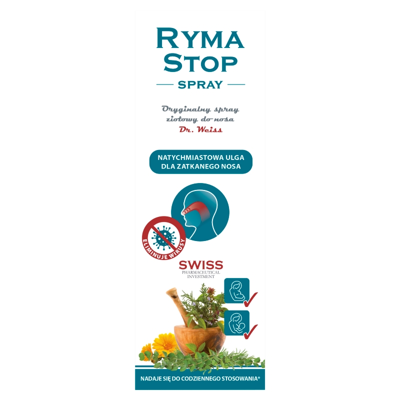 RymaSTOP, spray ziołowy do nosa, 30 ml