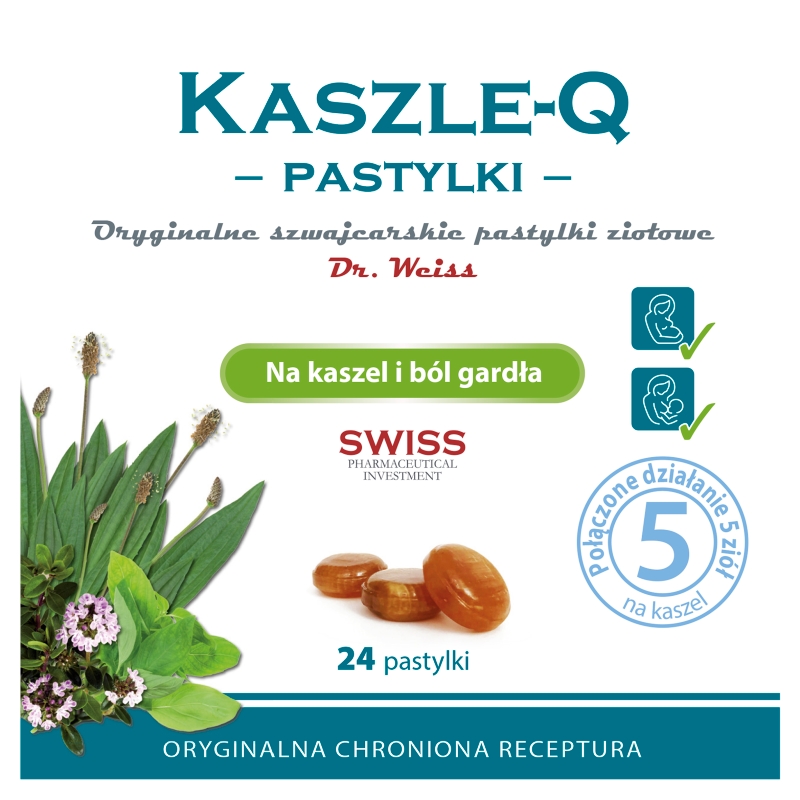 Kaszle-Q, 24 pastylki do ssania