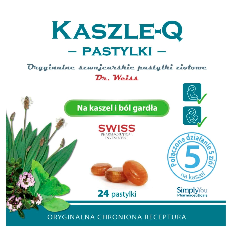 Kaszle-Q 24 pastylki do ssania