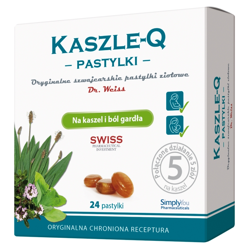 Kaszle-Q, 24 pastylki do ssania