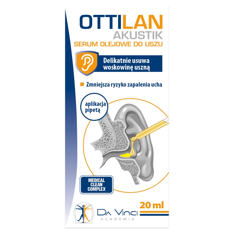 Ottilan Akustik serum do uszu, 20 ml