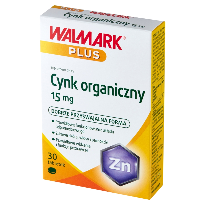 Cynk, kapsułki ze składnikami wspierającymi odporność, 30 szt.