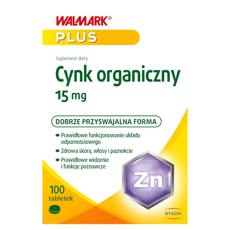 Cynk , kapsułki ze składnikami wspierającymi odporność, 100 szt.