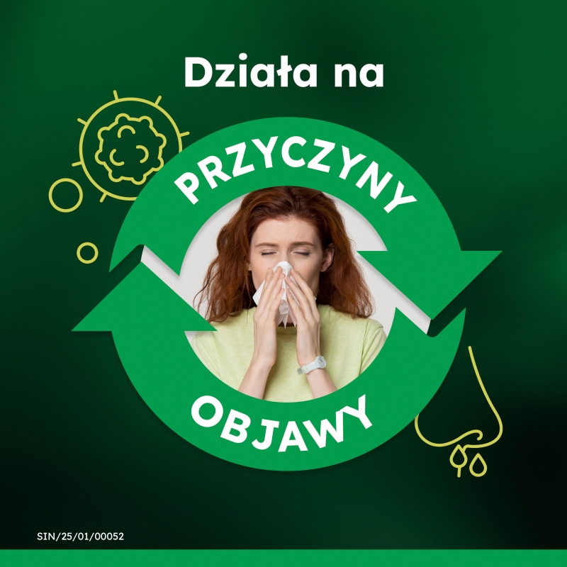 Sinulan Express Forte, aerozol udrażniający nos, łagodzący ból zatok, butelka 15 ml