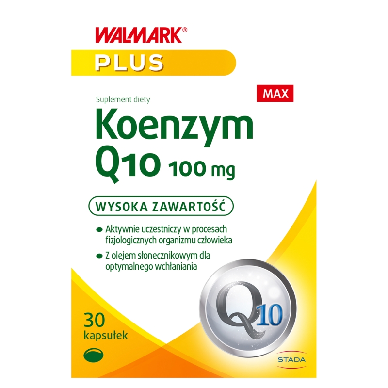 Koenzym Q10  kapsułki z koenzymem, 30 szt. 