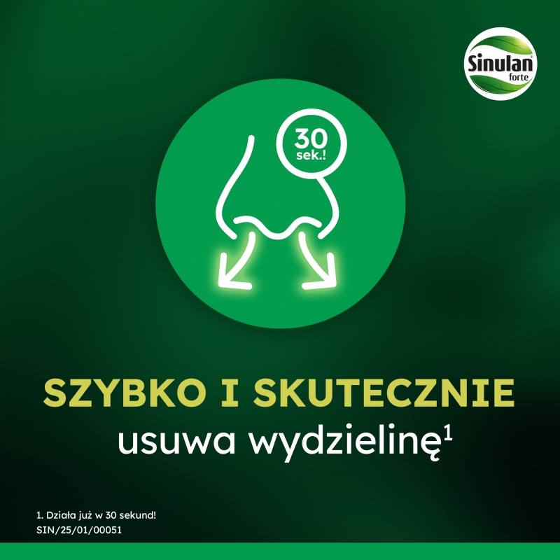 Sinulan Express Forte Junior, aerozol udrażniający nos dla dzieci, 20 ml
