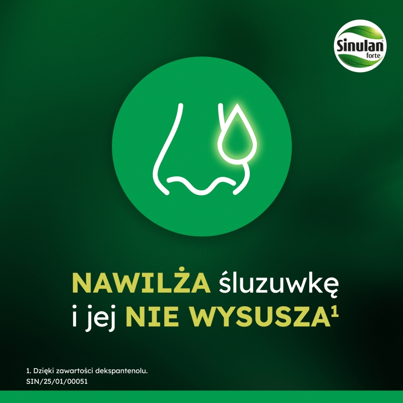 Sinulan Express Forte Junior, aerozol udrażniający nos dla dzieci, 20 ml