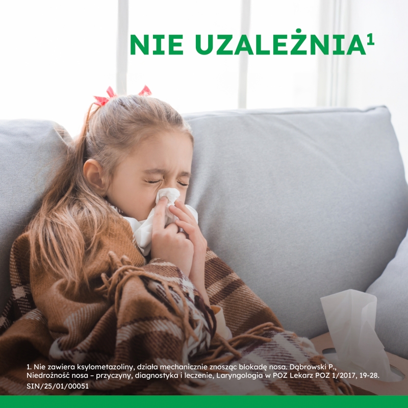Sinulan Express Forte Junior, aerozol udrażniający nos dla dzieci, 20 ml