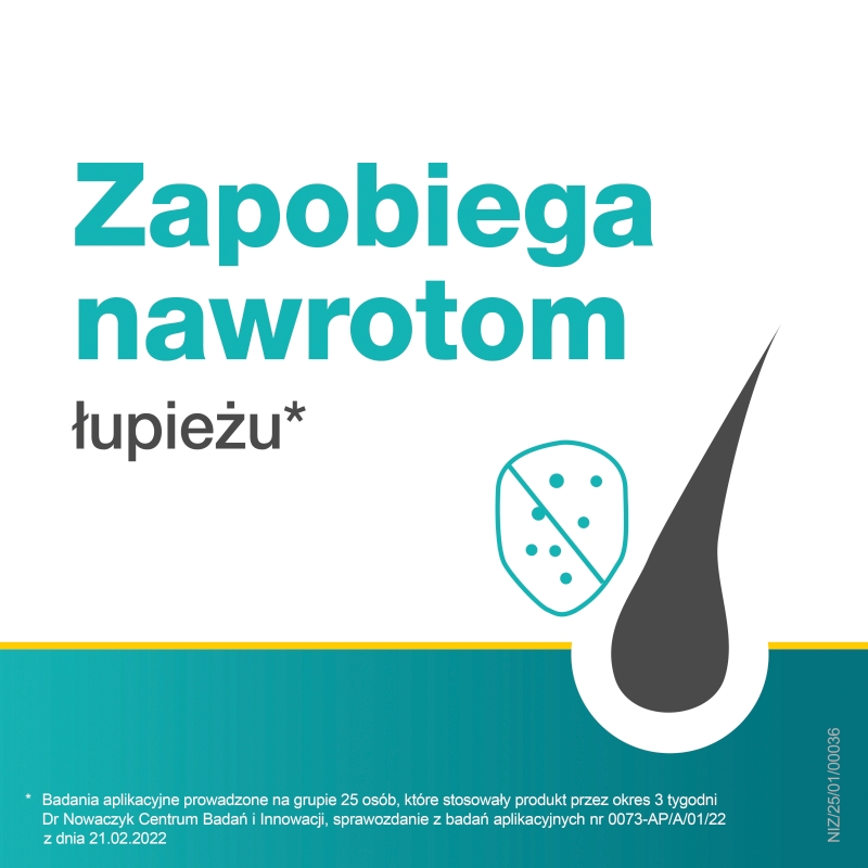Nizoral Daily Care, Szampon do włosów z tendencją do łupieżu, 200 ml