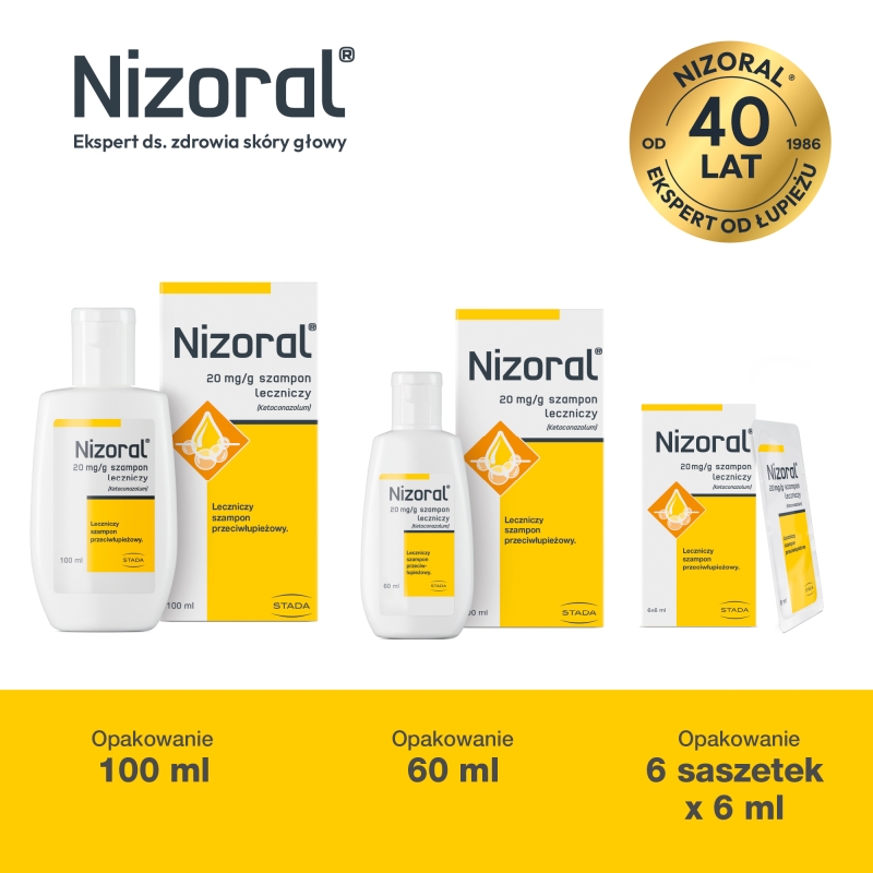 Nizoral Daily Care, Szampon do włosów z tendencją do łupieżu, 200 ml
