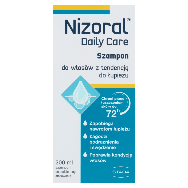 Nizoral Daily Care Szampon do włosów z tendencją do łupieżu, 200 ml