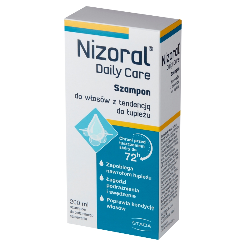 Nizoral Daily Care, Szampon do włosów z tendencją do łupieżu, 200 ml