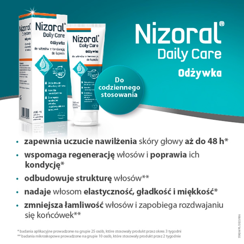 Nizoral Daily Care, odżywka do włosów 200 ml
