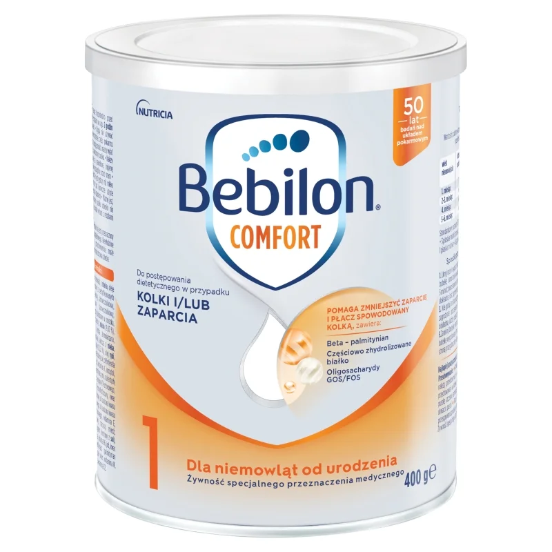 Bebilon ProExpert COMFORT 1, mleko modyfikowane początkowe w proszku dla niemowląt, 400 g