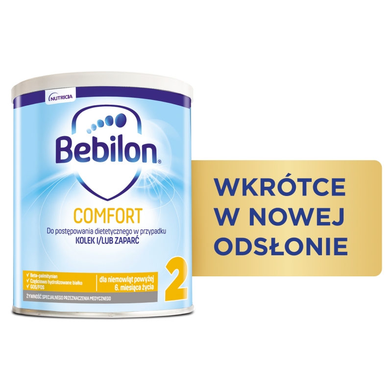 Bebilon ProExpert COMFORT 2, mleko modyfikowane w proszku po 6 miesiącu życia, 400 g