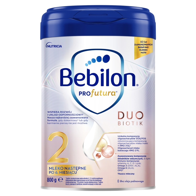 Bebilon Profutura DUO BIOTIK 2, mleko następne po 6 miesiącu życia, 800 g