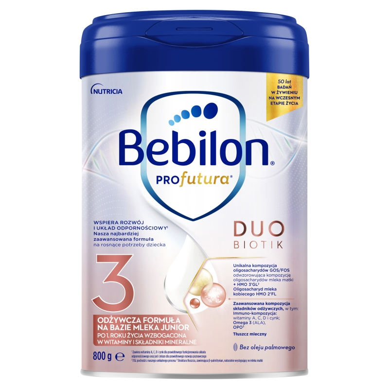 Bebilon Profutura DUO BIOTIK 3 mleko modyfikowane powyżej 1. roku życia, 800 g