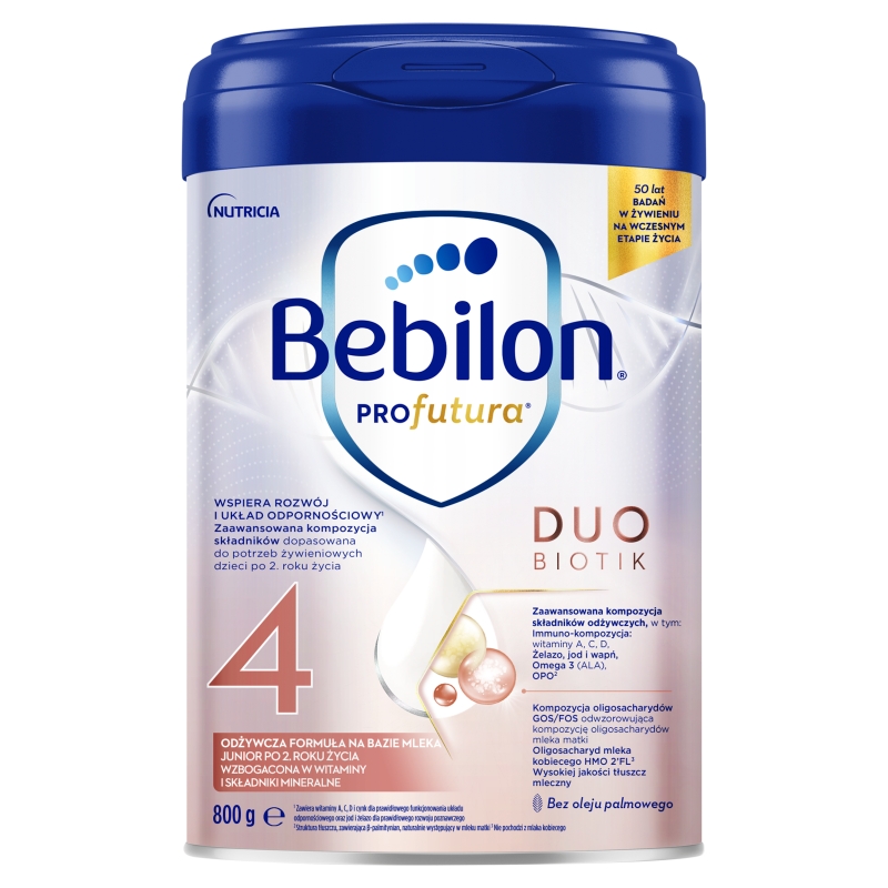 Bebilon Profutura DUO BIOTIK 4 mleko modyfikowane po 2 roku życia, 800 g