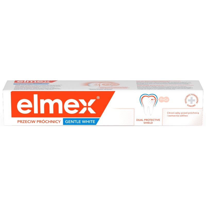 ELMEX Pasta do zębów, przeciwko próchnicy i wybielająca, 75 ml